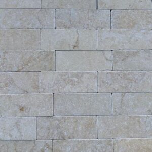 mramor gold omieľané tehličky obklad prírodný kameň travertínový vzhľad stena